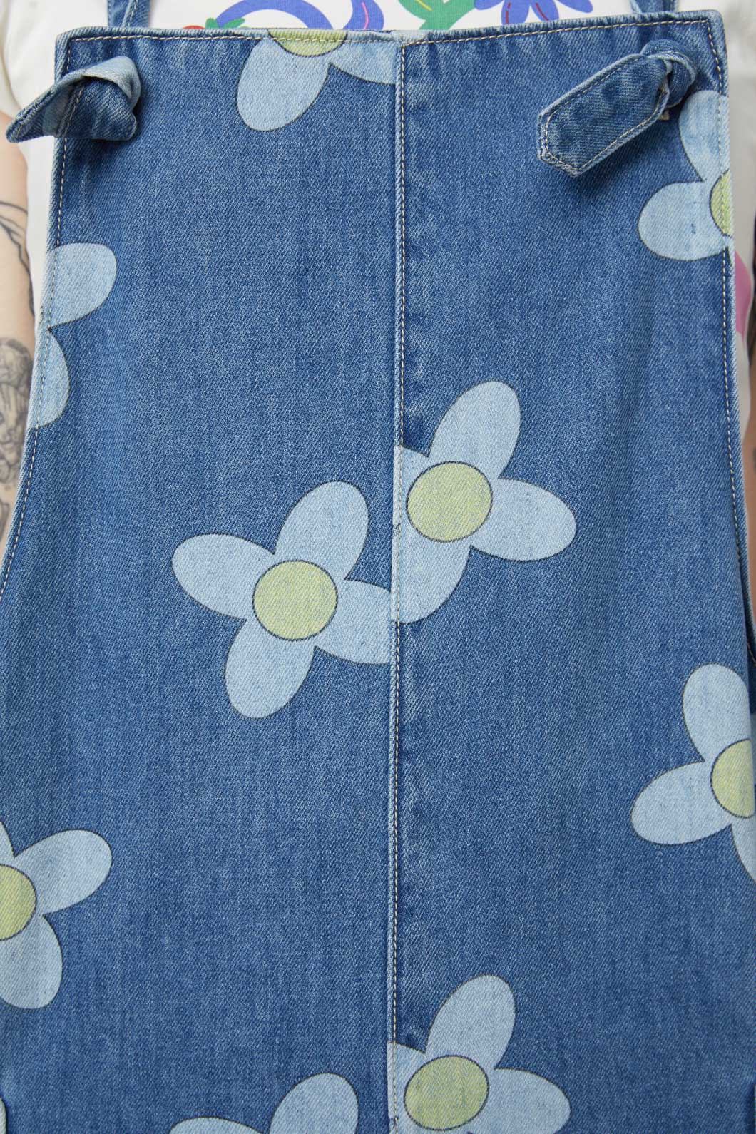 Daisy Do Women's Denim Overalls - Vintage Style High Waisted Bib Overalls for Casual Wear, Gardening, and Outdoor Activities