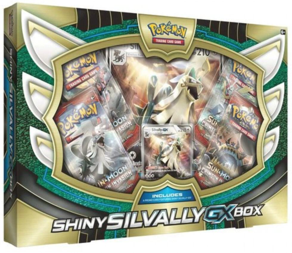 Pokemon Shiny Silvally GX Trading Card Game Box - Collectible TCG Booster Pack for Battles & Tournaments - Perfect for Pokemon Fans, Gift Ideas & Competitive Play