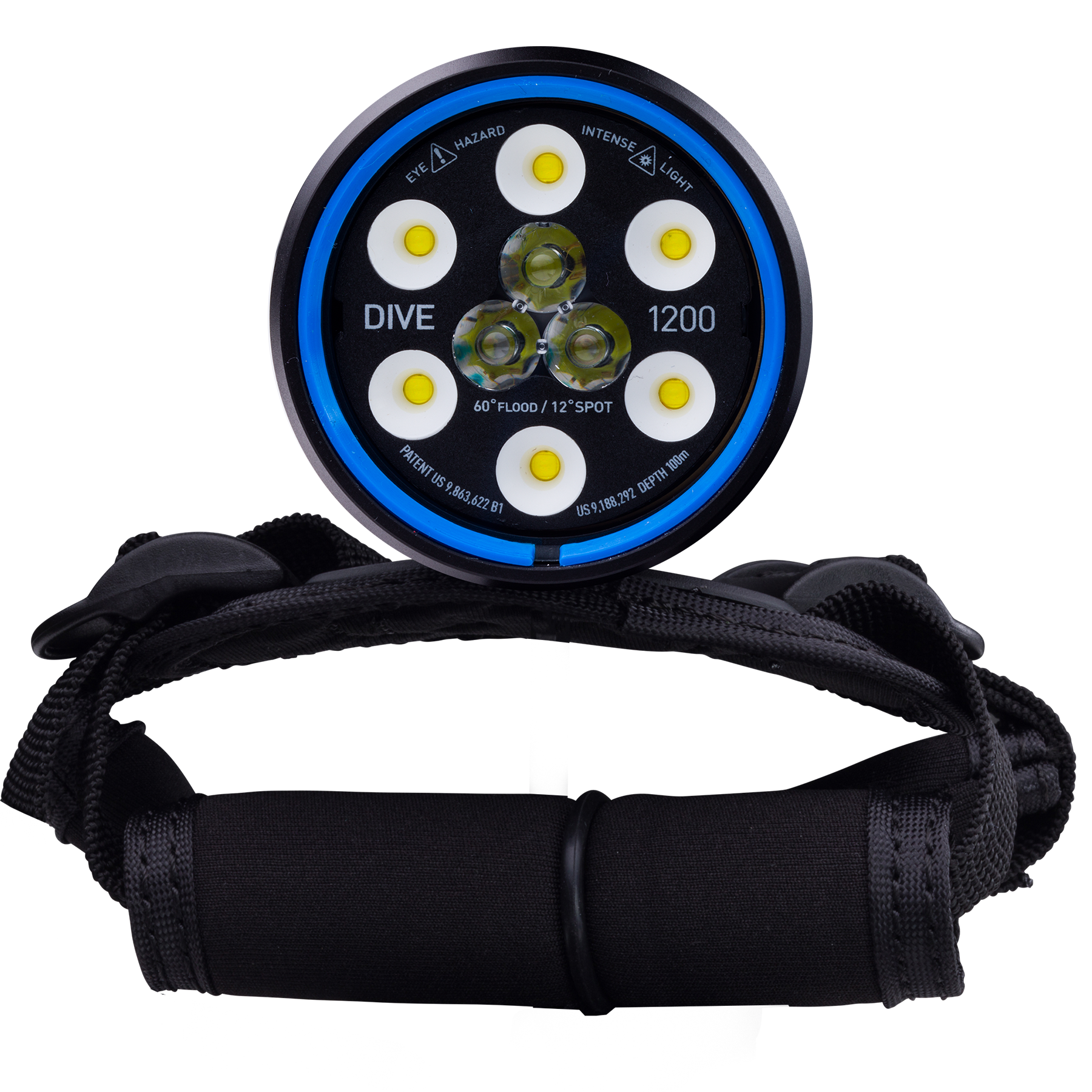 Light & Motion Sola Dive 1200 S/F Underwater Flashlight - Professional Scuba Diving Light for Night Diving, Cave Exploration & Underwater Photography