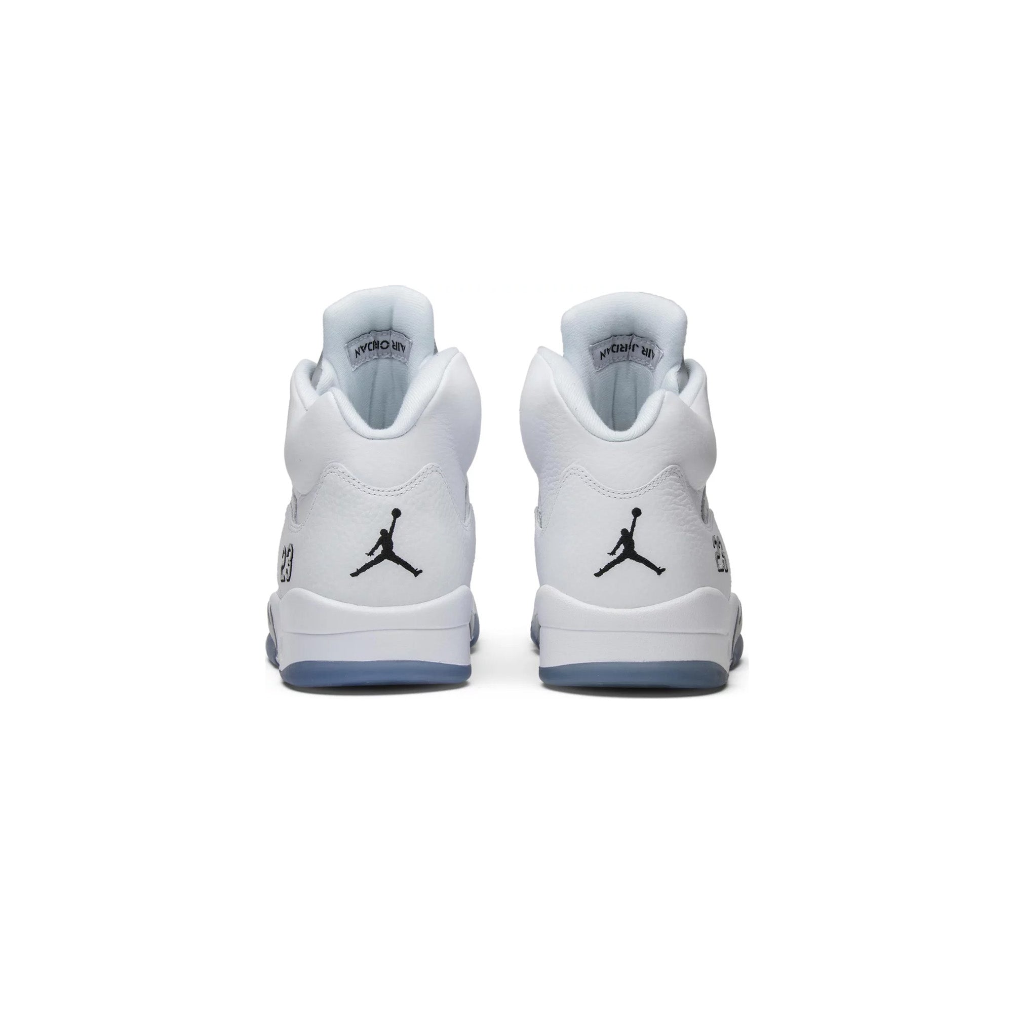 Air Jordan 5 Retro 'Metallic White' Men's Basketball Shoes - New Authentic Sneakers for Streetwear & Casual Style | Perfect for Basketball Games, Sneaker Collecting & Urban Fashion