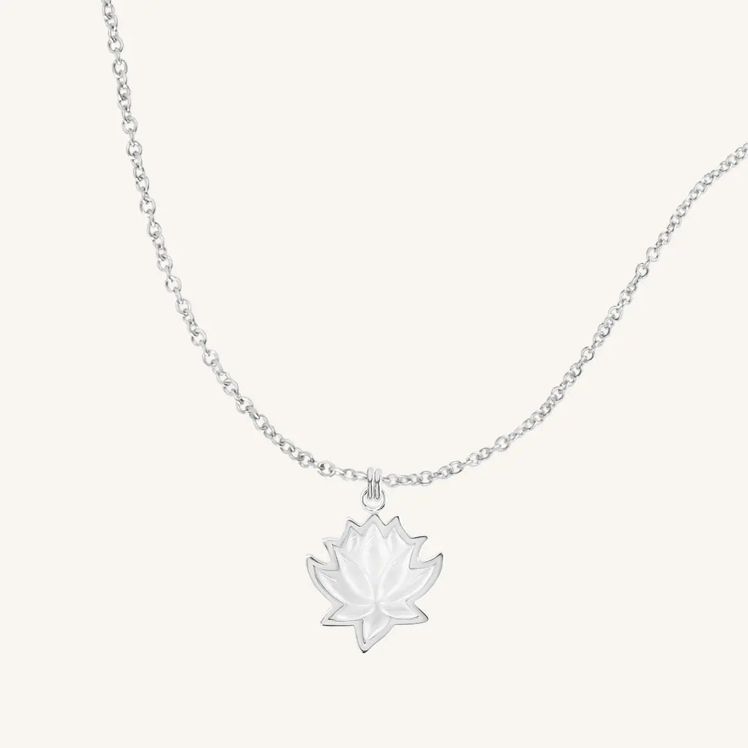 Lotus Flower Necklace for Women - Elegant Gold Pendant with Adjustable Chain - Perfect for Yoga, Meditation & Boho Fashion