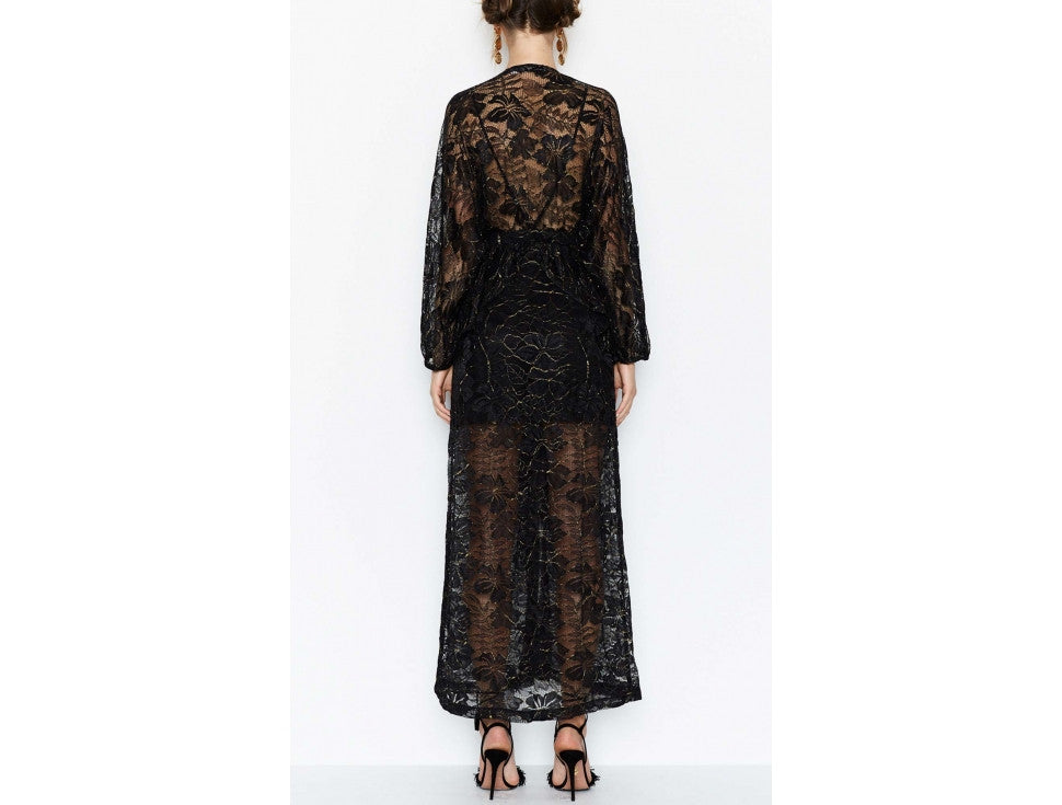 All My Lovin' Black Dress - Elegant Women's Party Cocktail Dress for Evening Events, Date Nights & Special Occasions