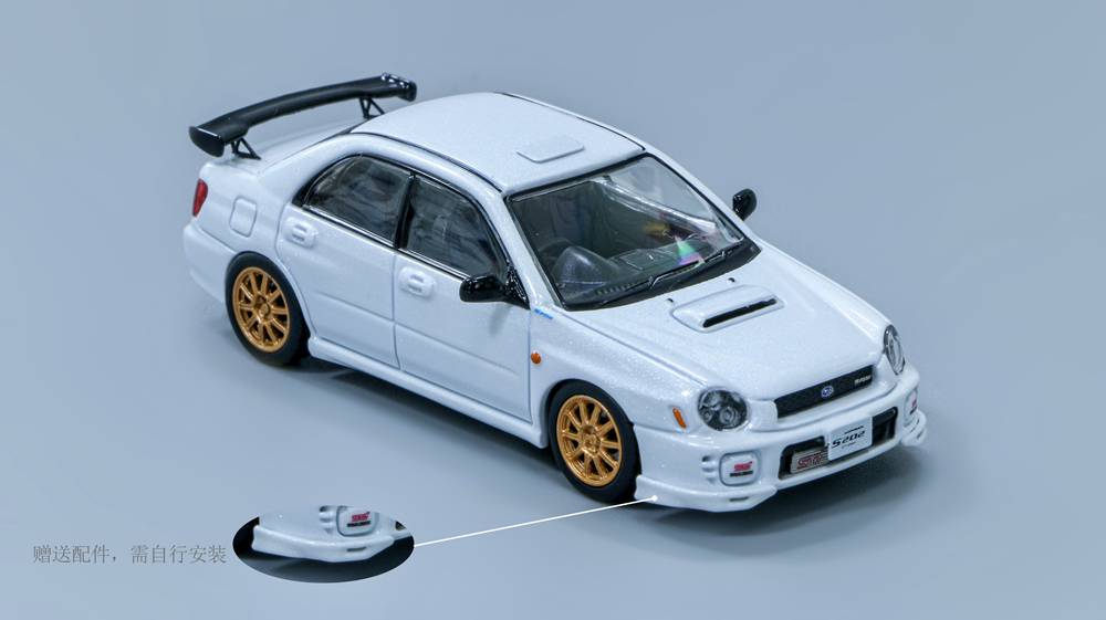 1:64 SUBARU Impreza WRX STi Mines S202 Diecast Model Car - Collectible Miniature Toy for Hobbyists & Car Enthusiasts - Perfect for Display, Gifts, and Racing Game Scenes