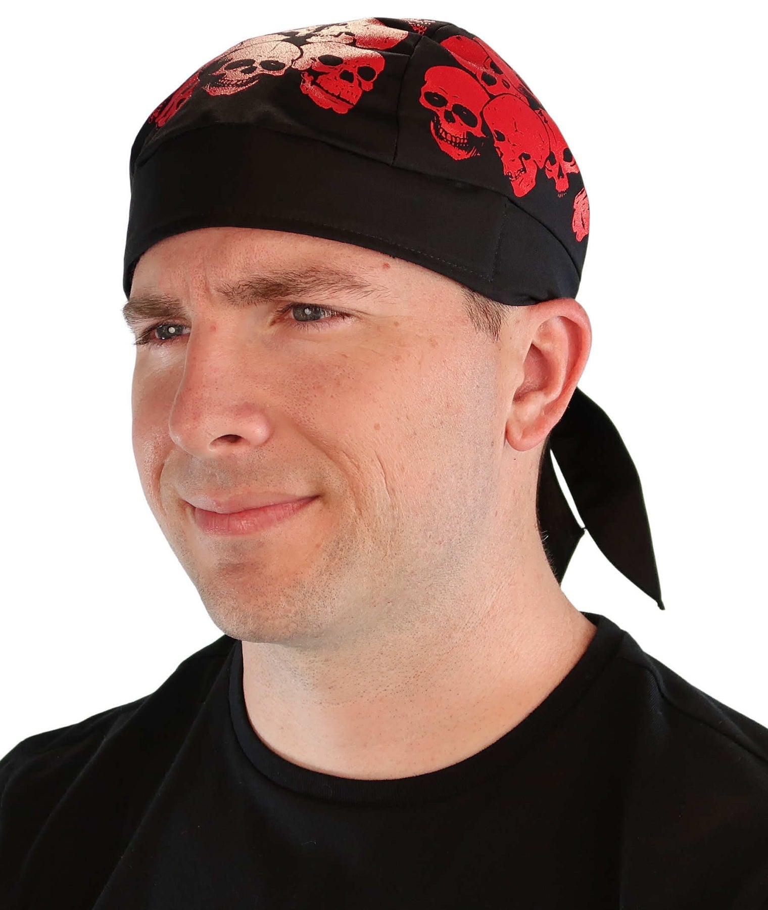 Classic Red Skull Cap for Men - Small Size Beanie for Winter & Outdoor Activities - Perfect for Skiing, Snowboarding, and Cold Weather Fashion
