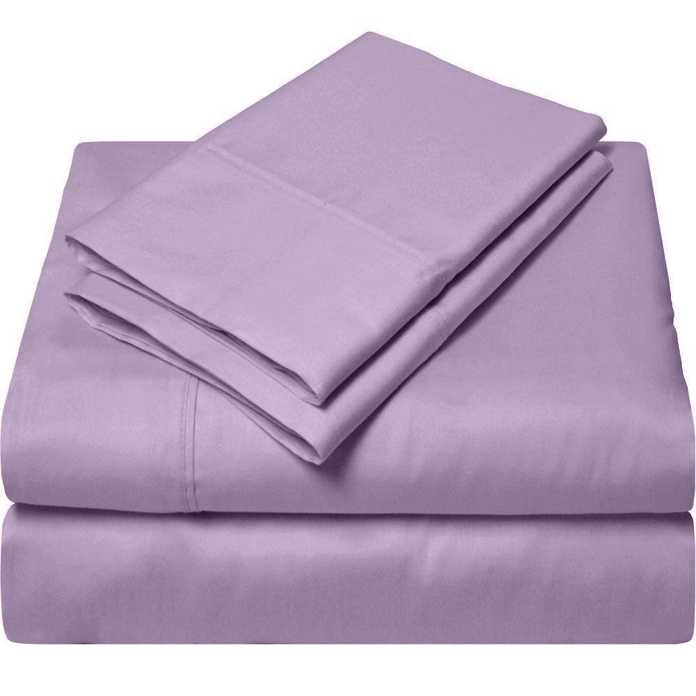 800 Thread Count 100% Cotton Sheets Set - 4pc Full XL Deep Pocket for 21