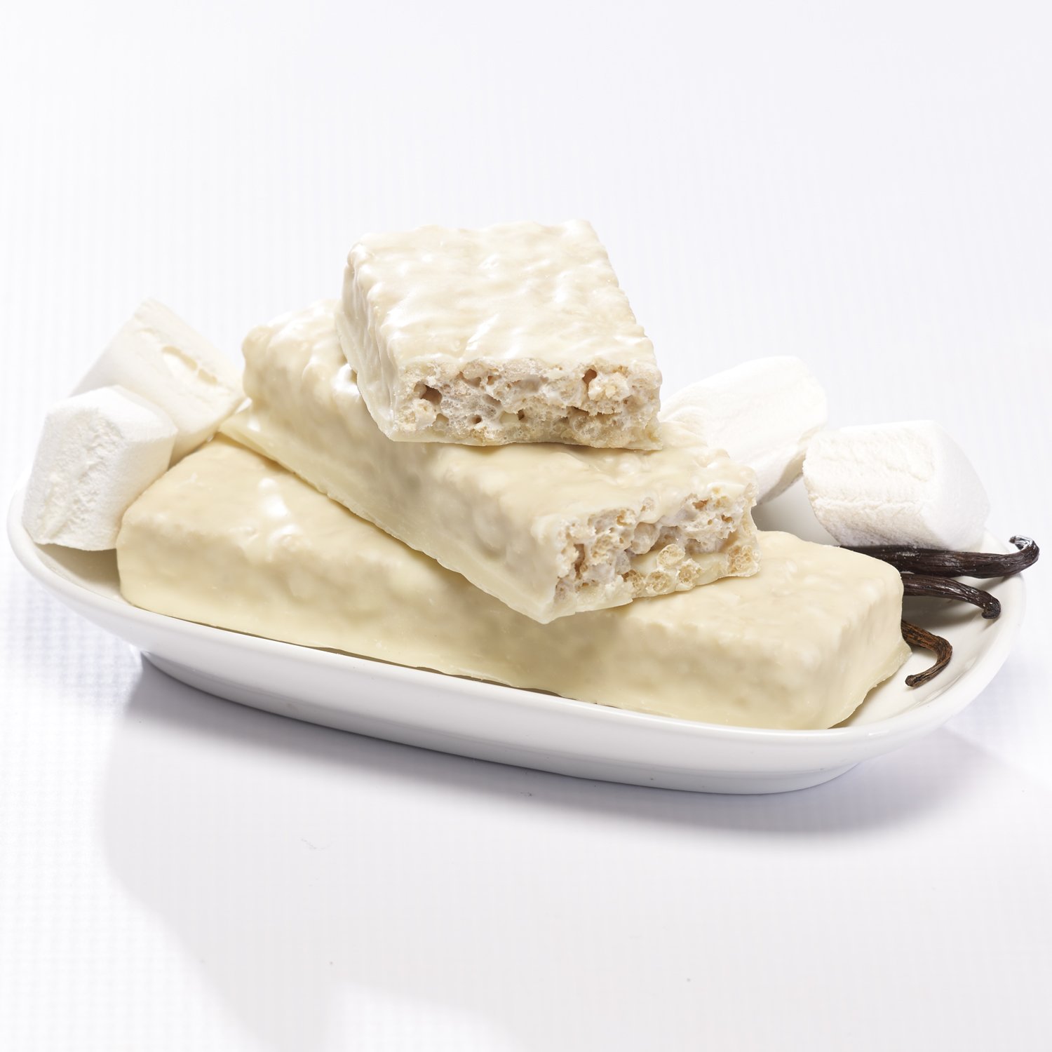 Proti-Thin Fluffy Vanilla Crisp Protein Bars - 15g Protein, Low Calorie, Low Carb, Keto & Ideal Protein Diet Friendly, Gluten Free Snack (6 Boxes) | Perfect for On-the-Go Energy, Post-Workout Recovery & Healthy Weight Management