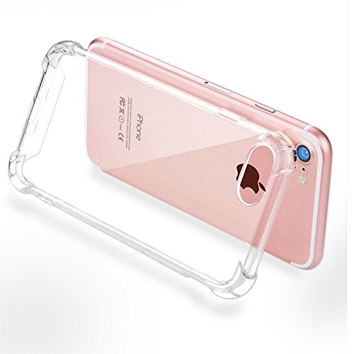 Premium Clear Shock-Absorption Case for iPhone 8 Plus/7 Plus/6 Plus - Slim Protective Bumper Cover with Anti-Scratch Technology | Perfect for Everyday Use, Travel & Outdoor Activities