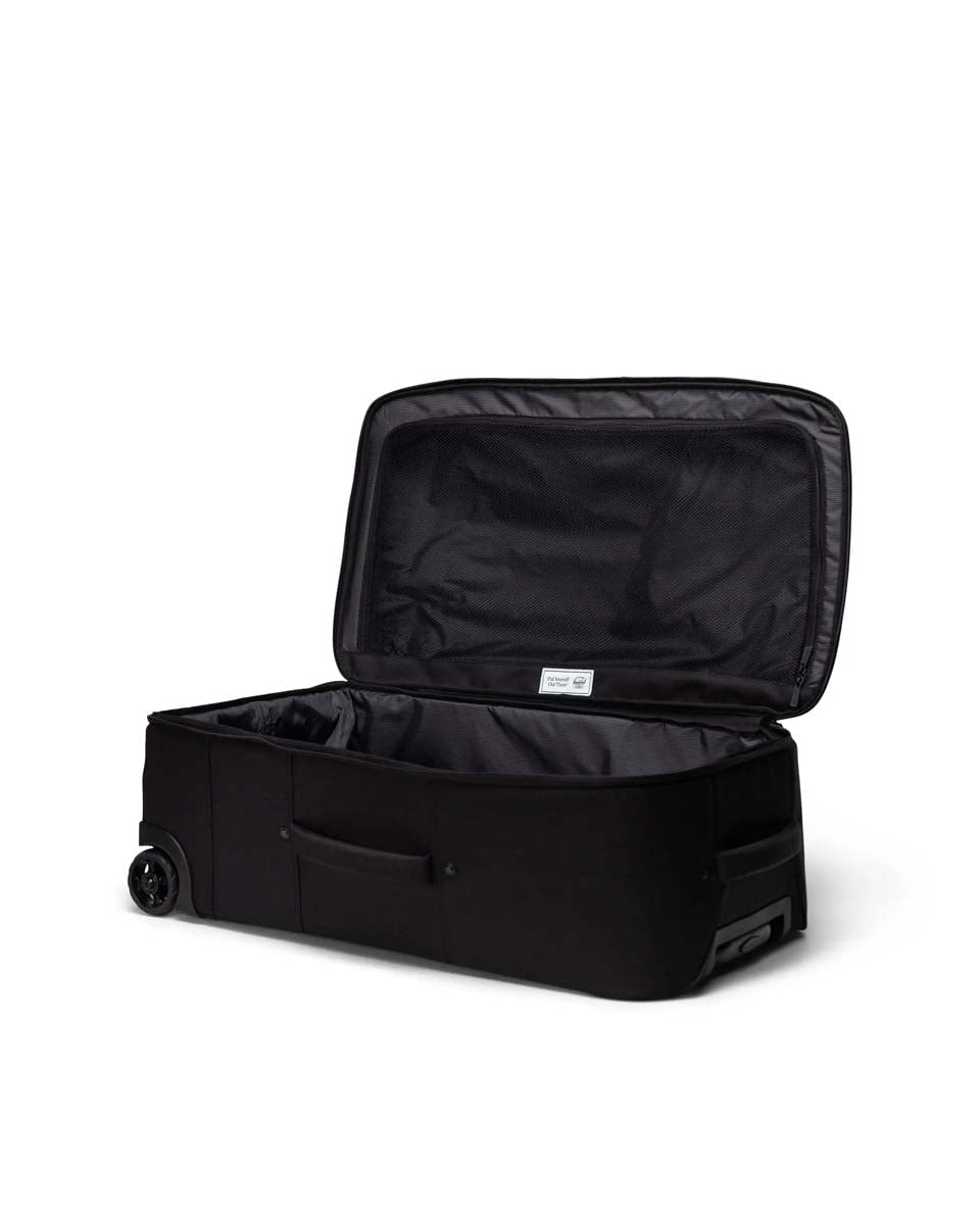 Herschel Heritage Softshell Medium Luggage - Black Water-Resistant Carry-On Suitcase for Travel & Business Trips