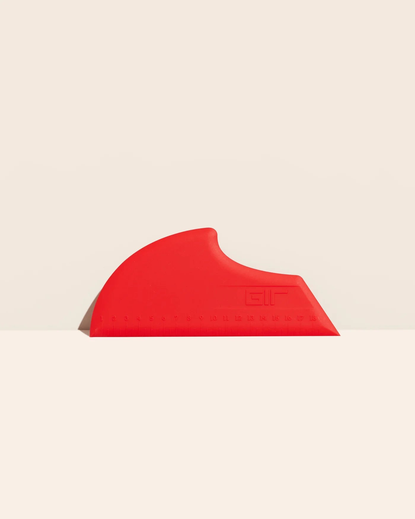 GIR Red Ultimate Scraper - Premium Kitchen Scraper Tool for Baking, Cooking & Cleaning - Durable Stainless Steel Blade with Ergonomic Handle - Perfect for Dough, Countertops & Stovetops