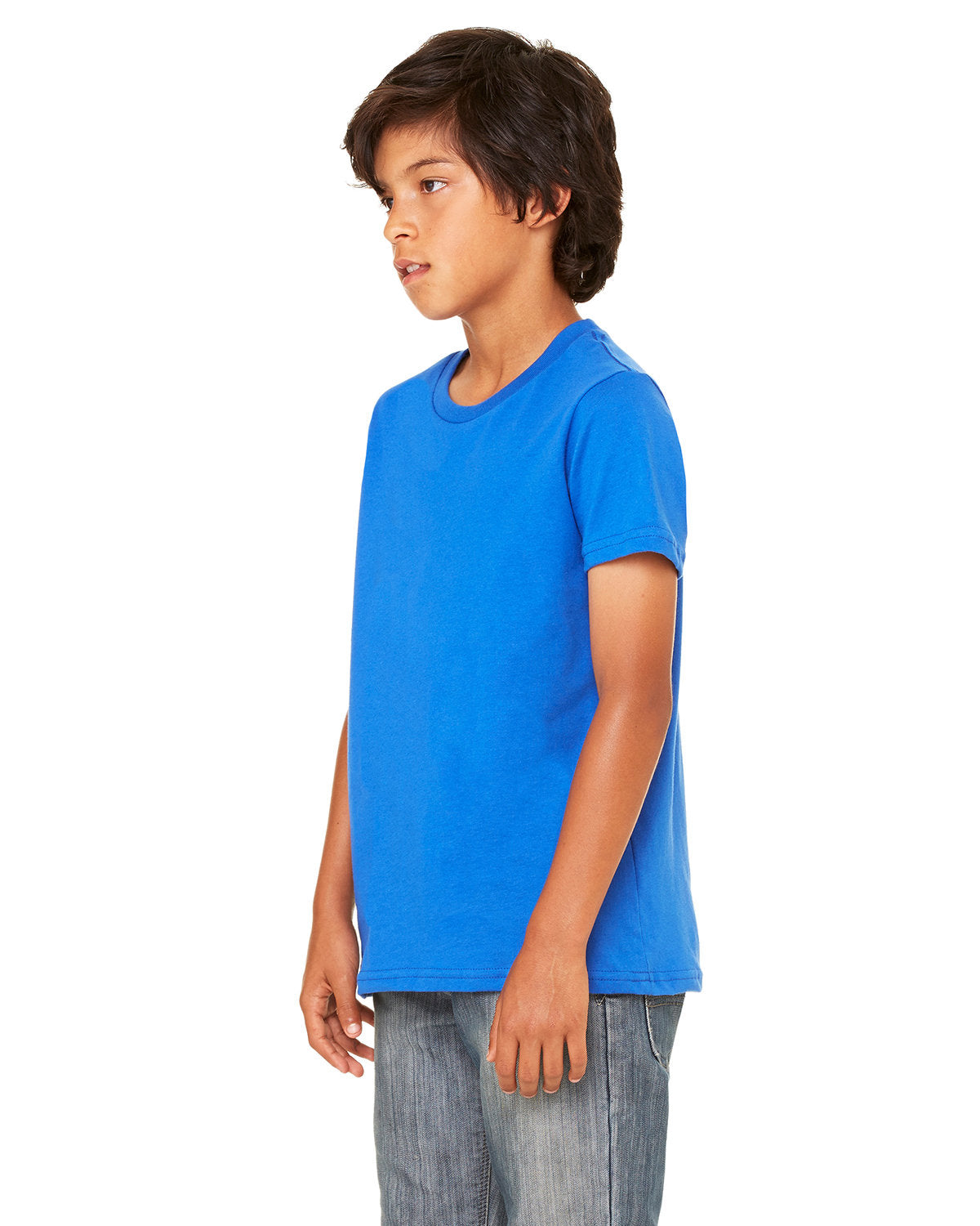 Bella + Canvas 3001Y Youth Jersey T-Shirt - Soft Cotton Short Sleeve Tee for Kids & Teens - Perfect for School, Sports & Everyday Wear