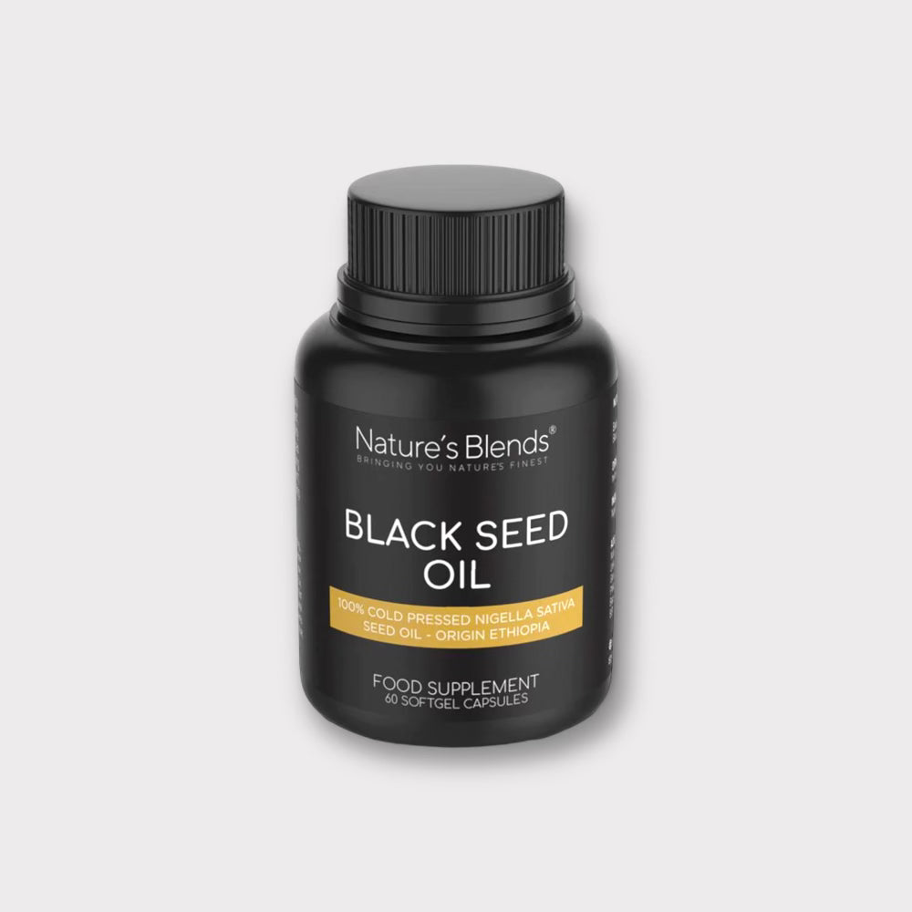 Premium Black Seed Oil Softgels - 1000mg Cold-Pressed Nigella Sativa Supplement for Immune Support & Wellness - Perfect for Daily Health Routine & Natural Remedies