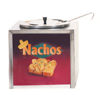Electric Cheese Warmer with Ladle - GM 2191 | Perfect for Fondue Parties, Nachos & Hot Dips | Commercial & Home Use