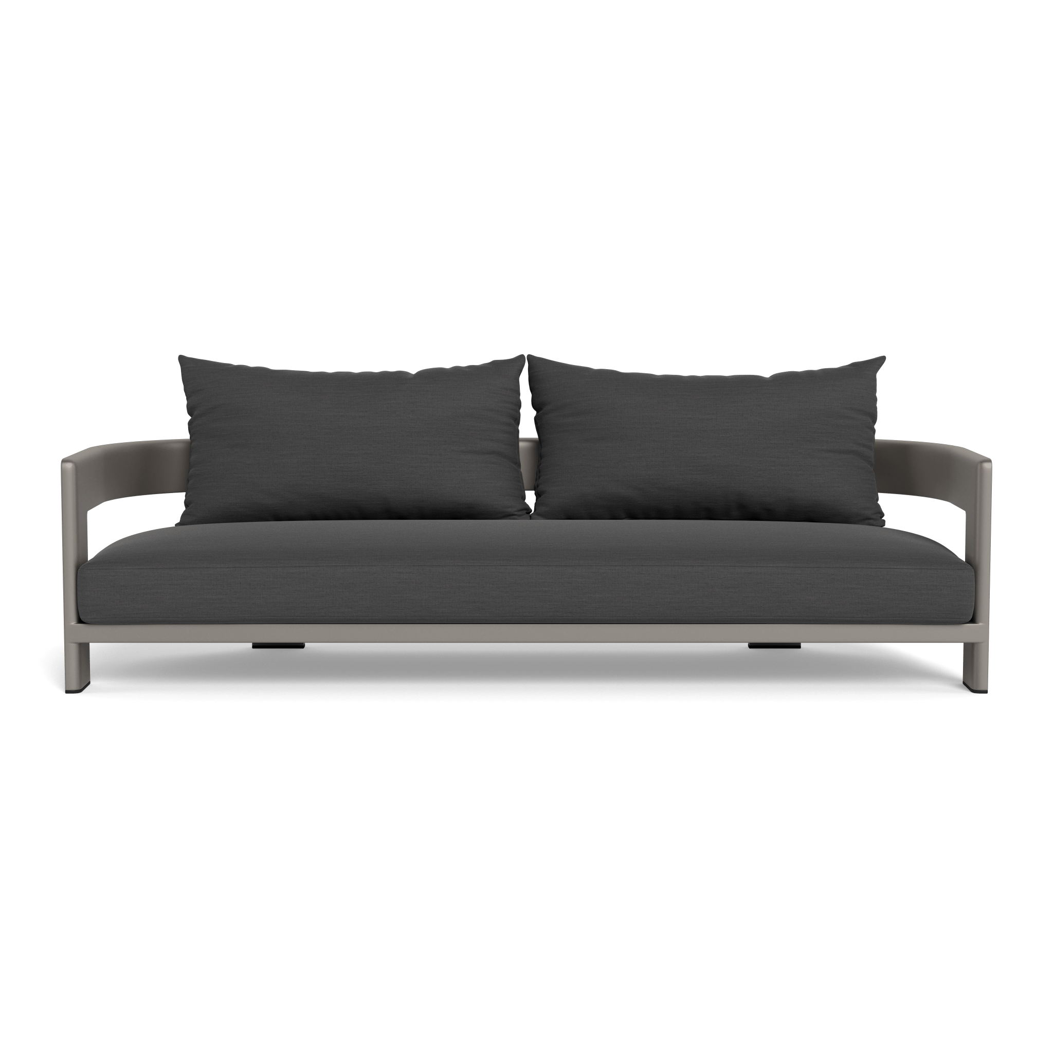 Victoria Aluminum 3-Seat Outdoor Patio Sofa Set - Modern Garden Furniture for Backyard, Poolside & Balcony Relaxation