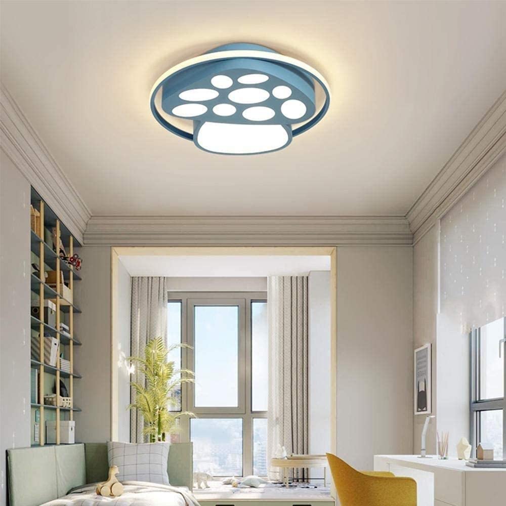 Modern LED Ceiling Light Fixture - Dimmable Flush Mount Lighting for Bedroom, Living Room & Nursery - Energy Efficient Home Decor Lighting for Relaxing & Cozy Ambience | Perfect for Creating Warm Atmosphere in Homes, Apartments & Offices