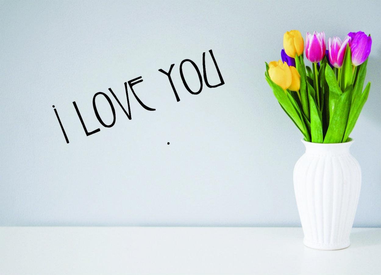 I Love You Peel & Stick Wall Decal - 6