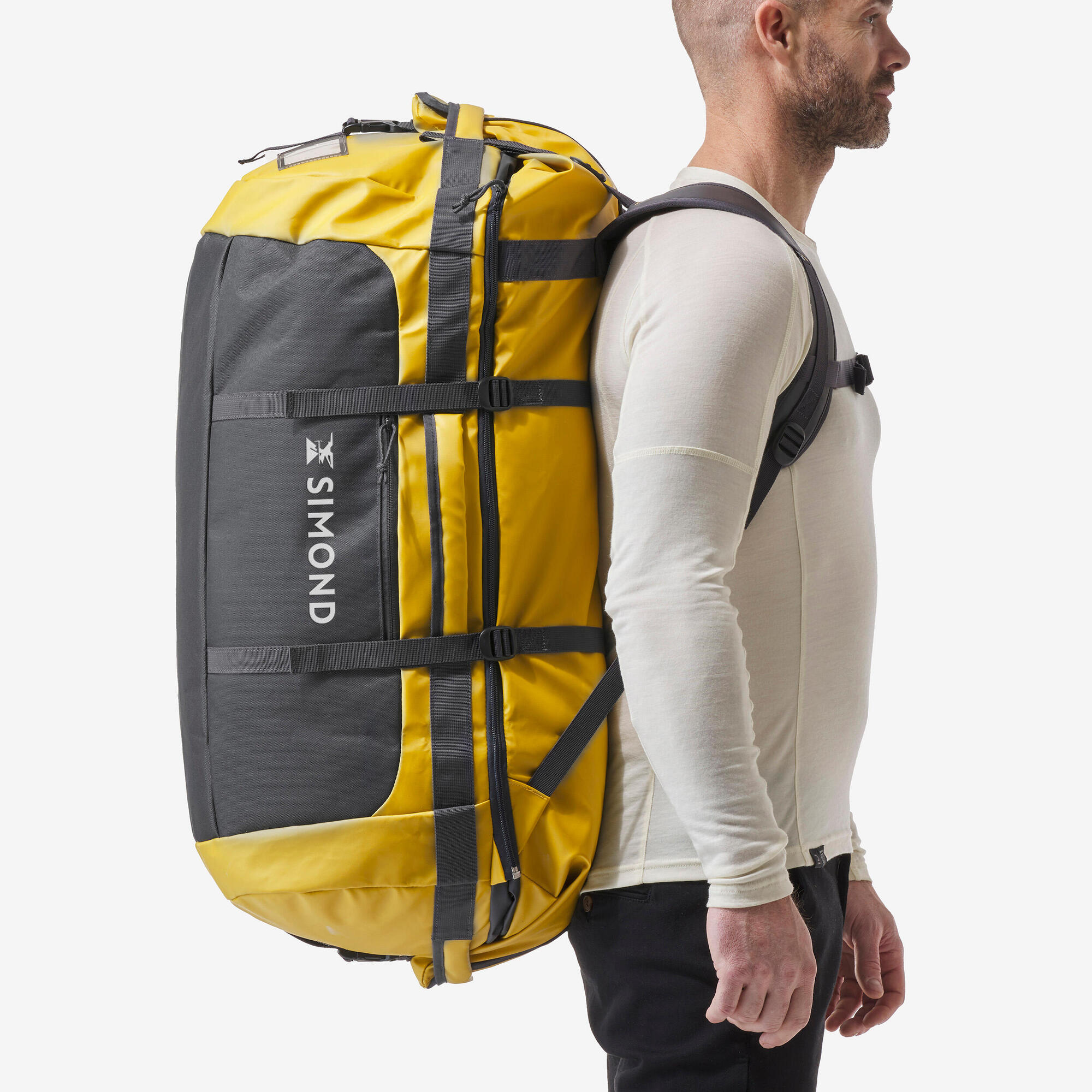 Simond 500 Extend 80-120L Waterproof Duffle Bag for Travel, Camping & Outdoor Adventures - Large Capacity Gear Storage for Hiking, Gym & Sports Equipment