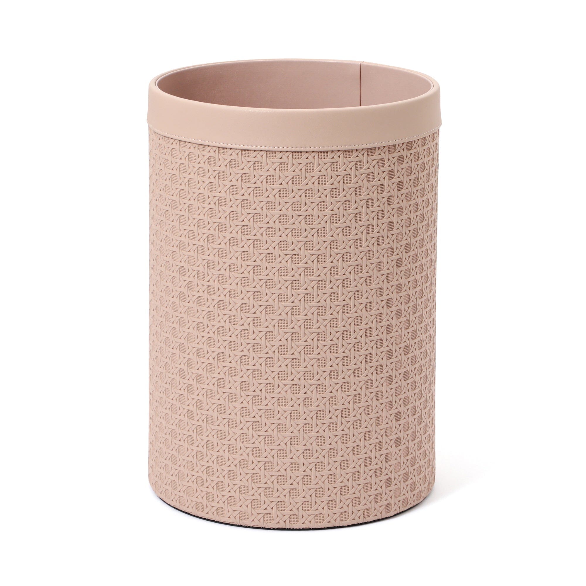 Embossed Medium Pink Dust Box - Elegant Storage for Makeup, Jewelry & Small Items - Perfect for Bedroom, Bathroom & Vanity Organizers