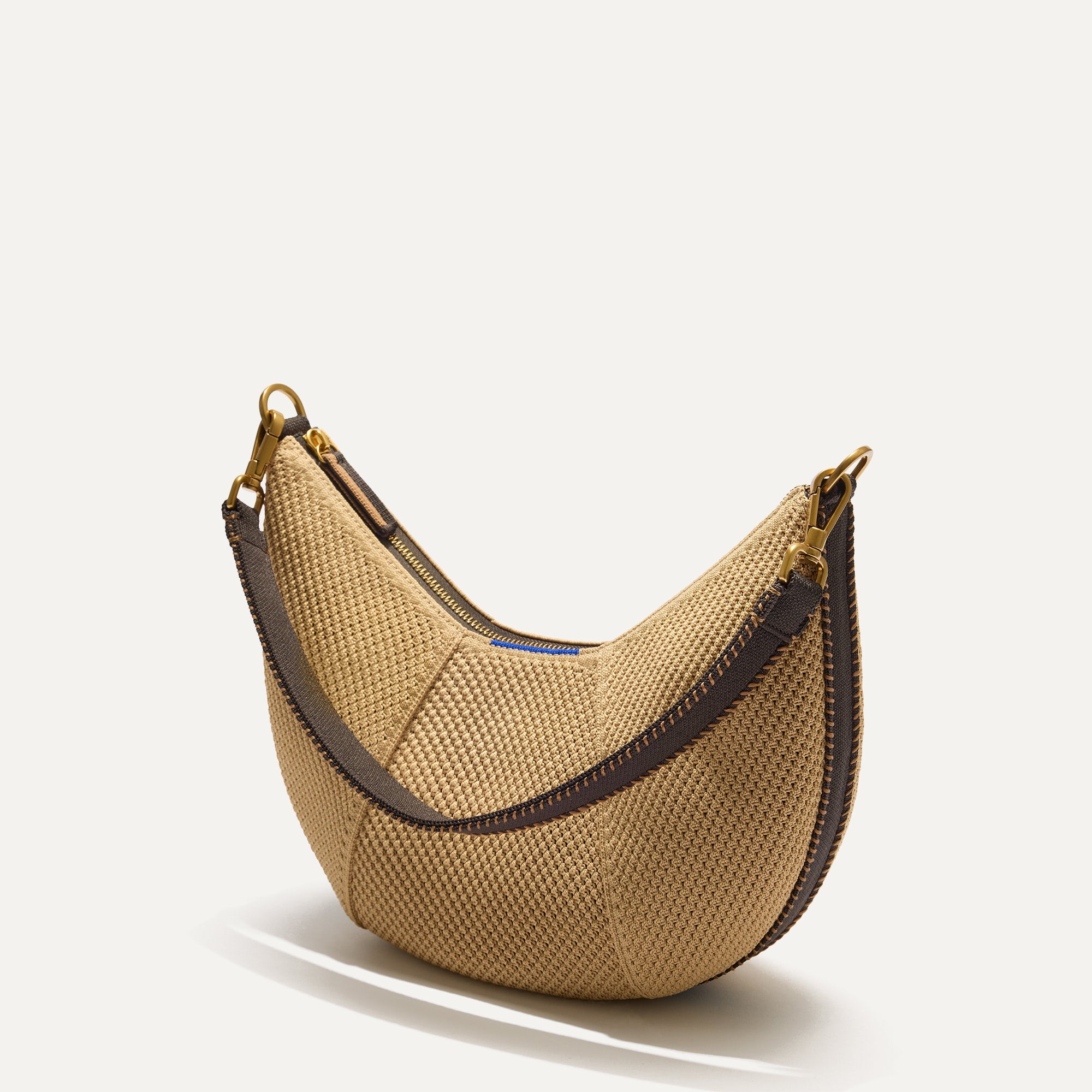The Crescent Bag - Stylish Brown Butter Leather Crossbody Purse for Women | Perfect for Everyday Use, Travel & Date Nights