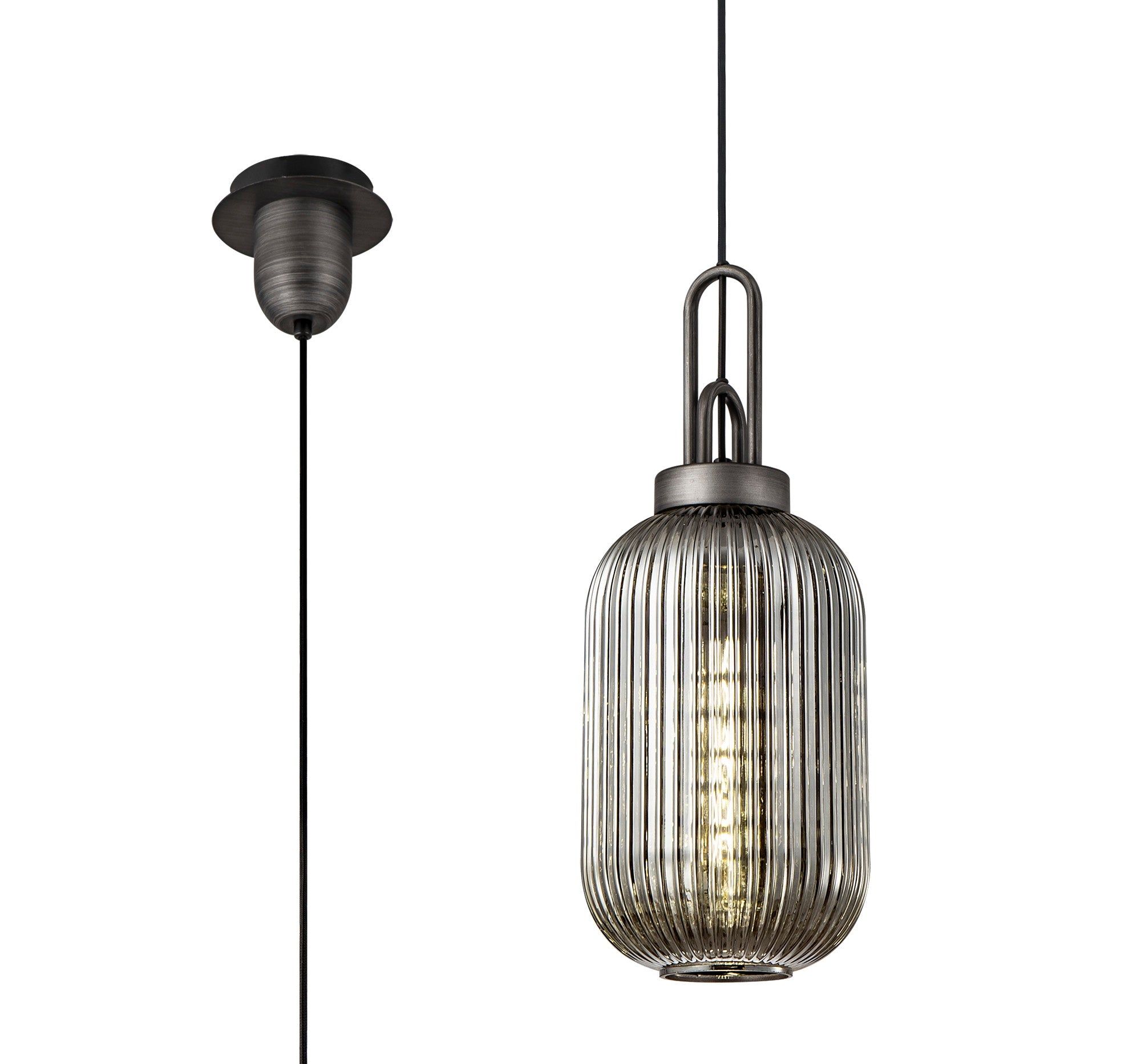 Smoked Black/Aged Pewter