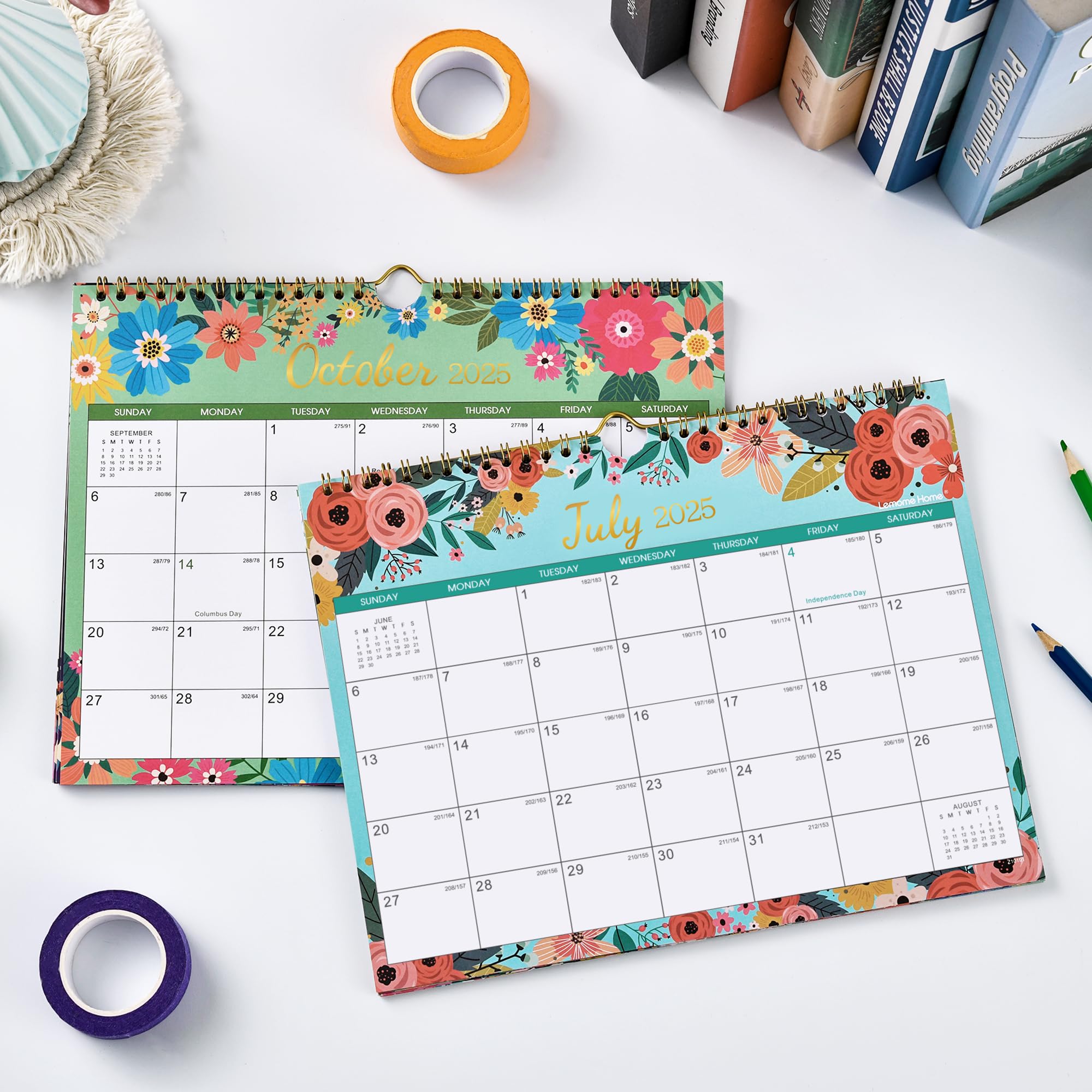2025-2026 Wall Calendar | 18-Month Planner (July 2025 - December 2026) | 11