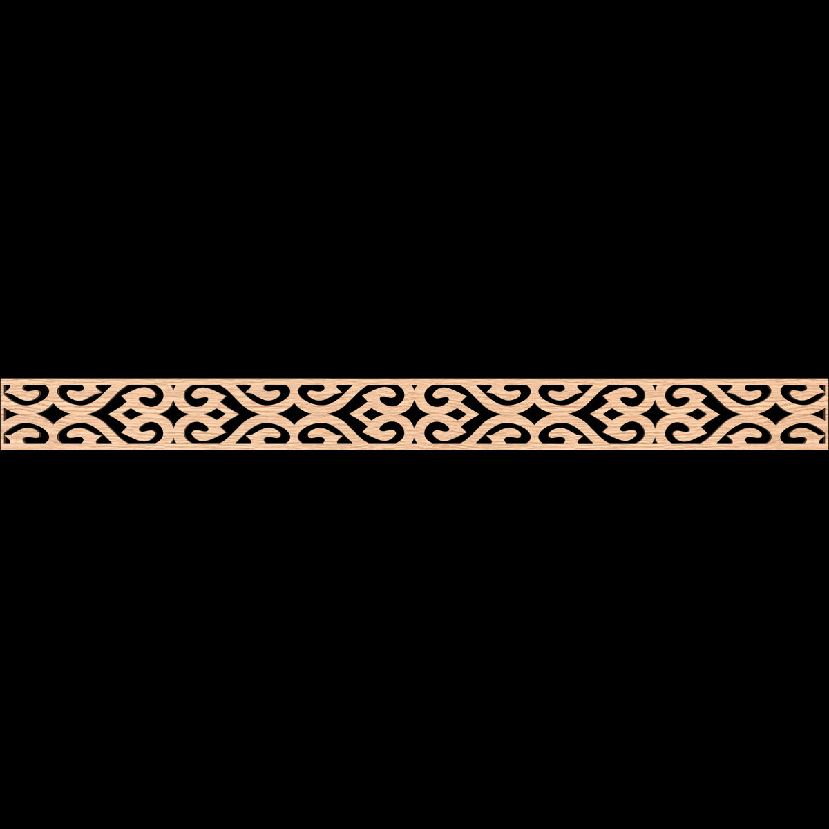 Keene Fretwork Moulding - Decorative Wood Trim for Home & Furniture | Perfect for DIY Projects, Wall Paneling and Cabinet Accents