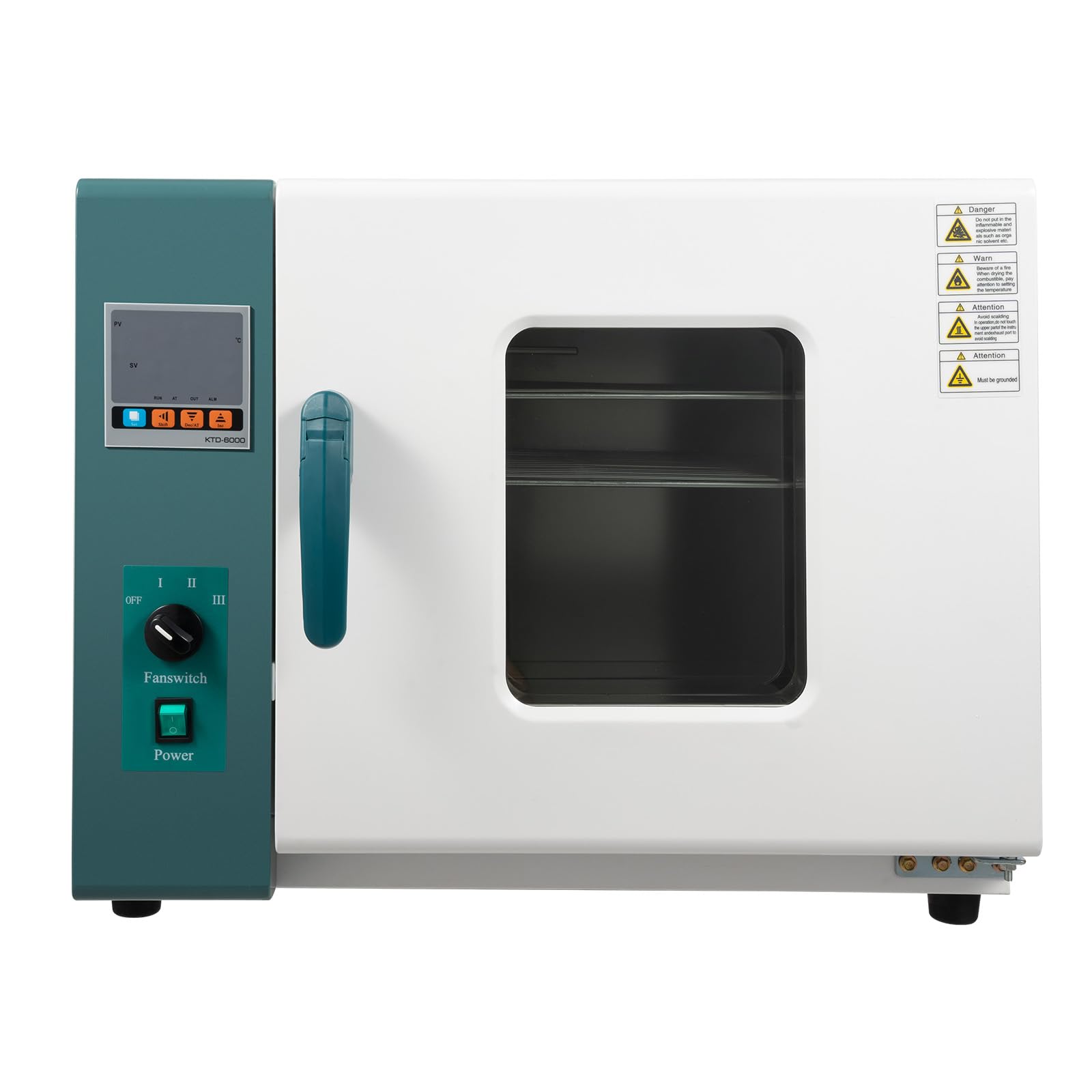 1000W 110V Lab Convection Oven with Thermostatic Control (10-300°C) | Industrial Laboratory Air Drying Oven with Adjustable Fan Speed | Perfect for Baking, Drying, Curing & Scientific Experiments