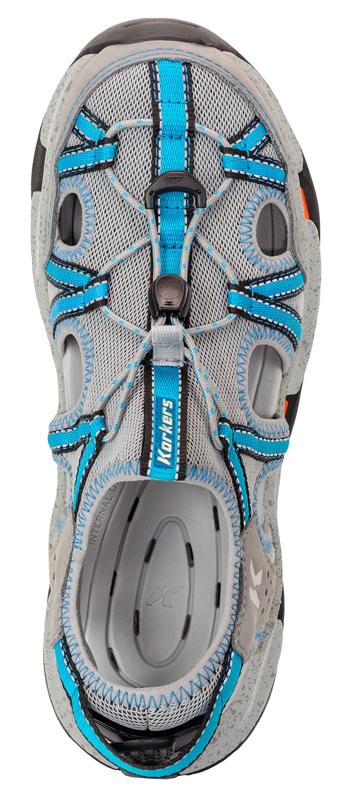 Korkers Women's Swift Sandal - Lightweight Water Shoes for Hiking, Beach & Outdoor Adventures | Quick-Dry Comfortable Summer Sandals for Women