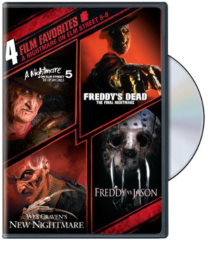 Nightmare on Elm Street 5 & 8 - 4 Film Favorites DVD Collection [Import] - Perfect for Horror Movie Nights & Halloween Parties