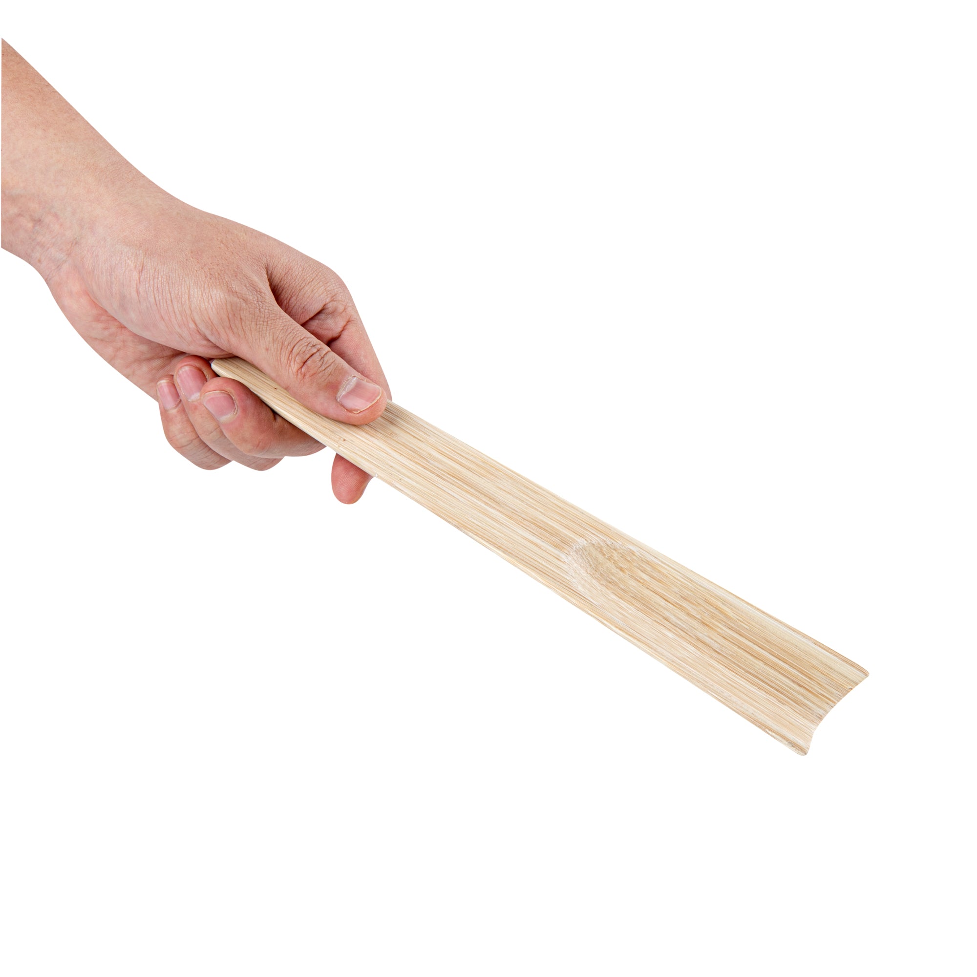 Natural Bamboo Salad Servers Set - 2 Piece Eco-Friendly Spun Bamboo Utensils for Serving Salads, Pasta & Appetizers - 9.75 Inch Sustainable Kitchenware for Parties & Picnics