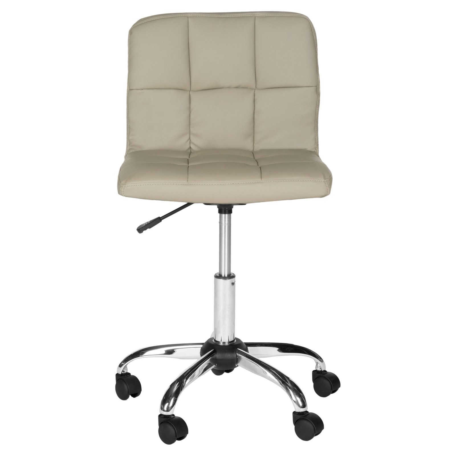 SAFAVIEH Brunner Black Office Desk Chair - Ergonomic Home Office Chair for Work & Study - Modern Computer Chair for Office, Gaming & Workspace
