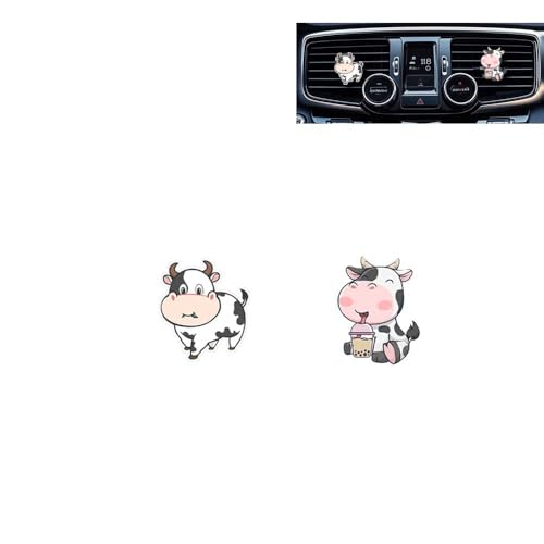 Cute Cow Car Air Vent Clip