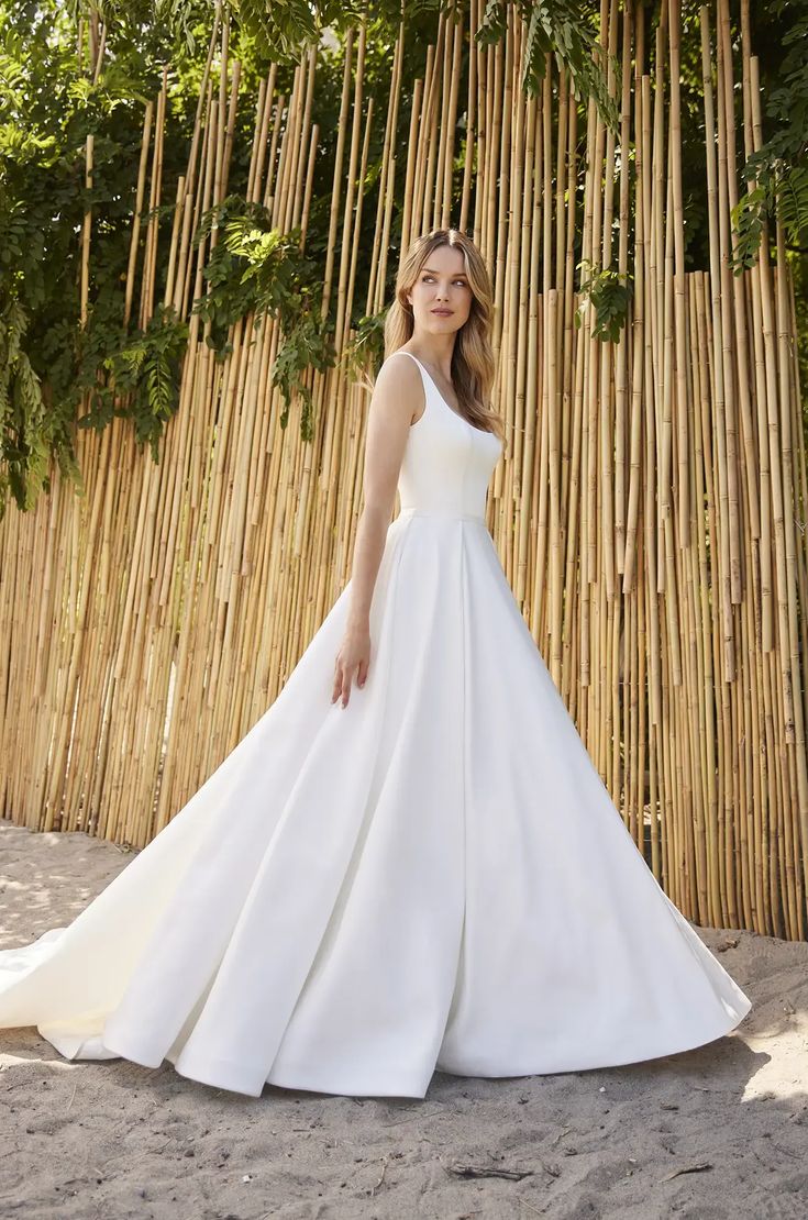Mikaella M2482 Elegant Evening Gown for Women - Formal Prom, Wedding & Special Occasion Dresses