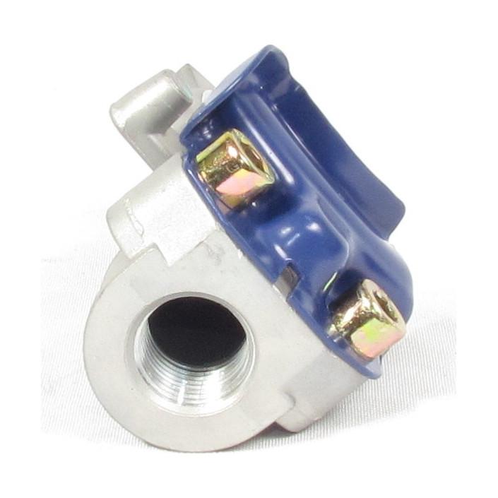 Bendix 278523 Replacement Air Hose Coupler Gladhands - Service/Blue - Heavy Duty Truck & Trailer Air Brake System Connector for Secure and Reliable Performance