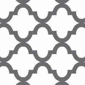 Quatrefoil White