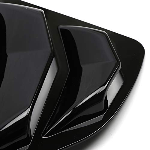 2018-2019 Toyota Camry Side Window Louvers - Glossy Black Car Vent Cover Trim | Sleek Exterior Accessories for Enhanced Style & Sun Protection