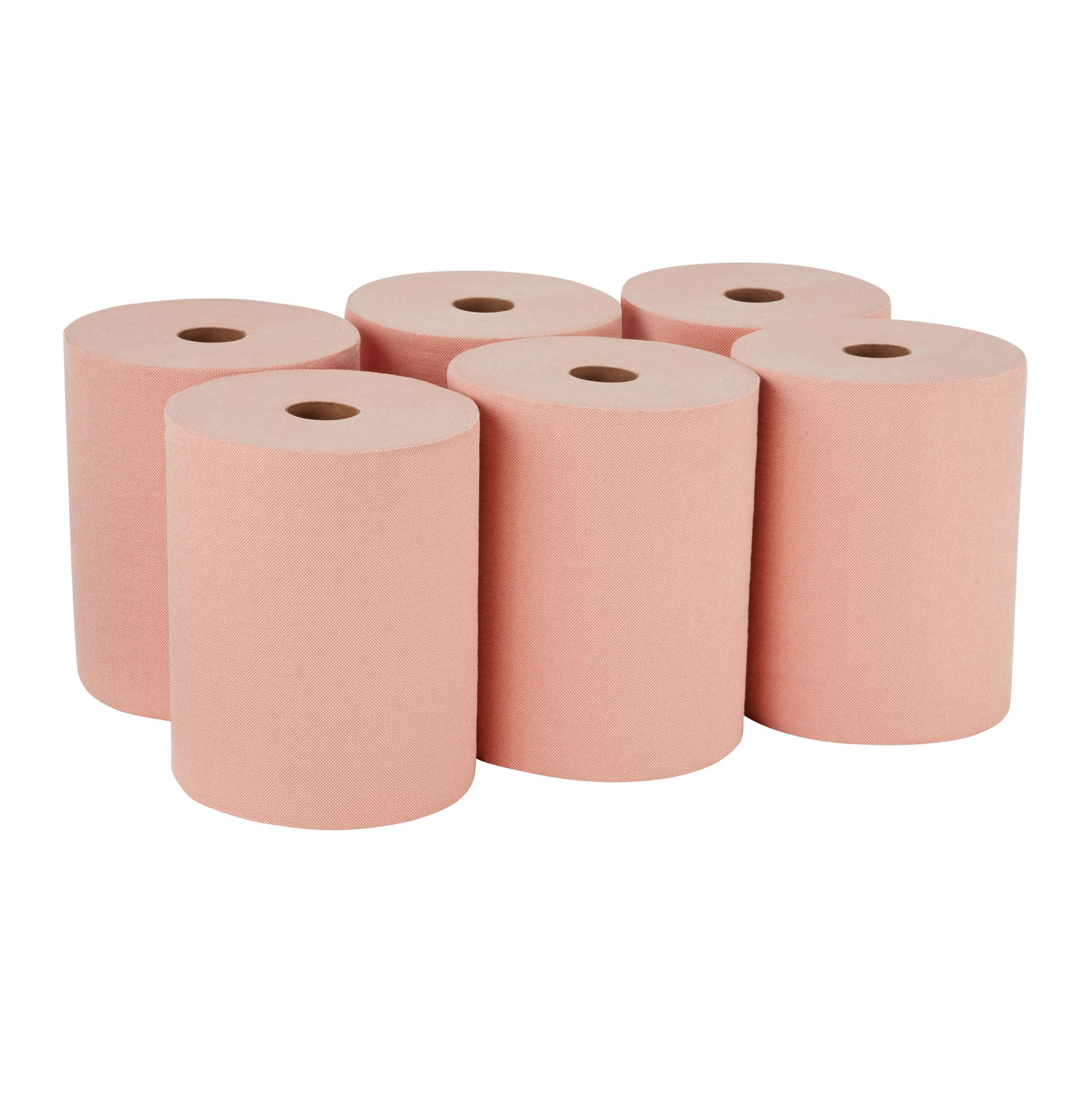 Brawny Professional D400 Disposable Shop Towel Refill | Heavy-Duty Industrial Cleaning Wipes | 250 Feet Per Roll, 6 Rolls/Case | Ideal for Garages, Workshops & Automotive Cleaning