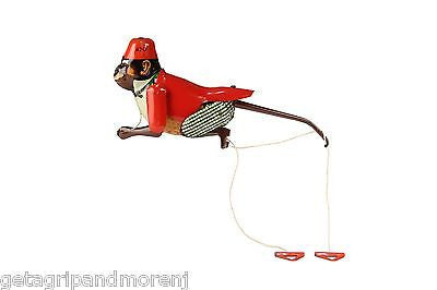 Premium DBS Curt Tin Climbing Monkey Toy - Authentic German-Made Collectible for Kids & Adults - Perfect for Birthday Gifts, Nursery Decor, and Adventure Playtime