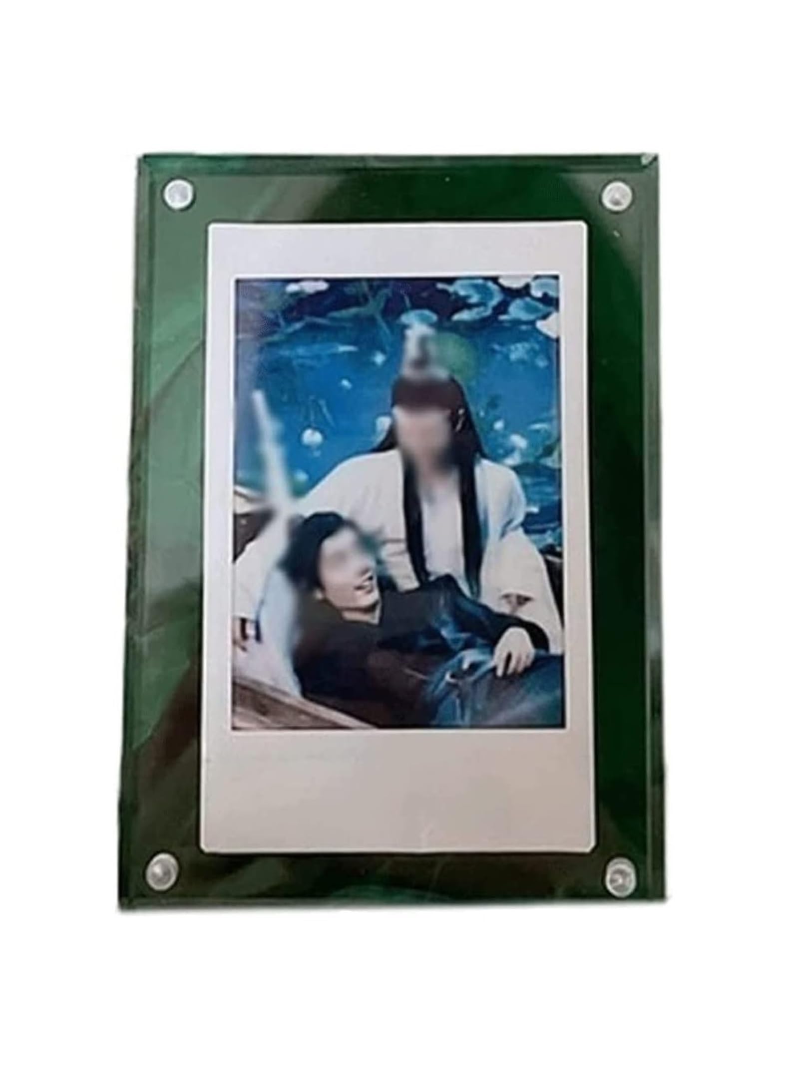 Acrylic Photo Frame - 8mm Thick Clear Rectangular Tabletop Display for Office & Home Decor | Perfect for Wedding Photos, Graduation Pictures, and Wall Art Displays