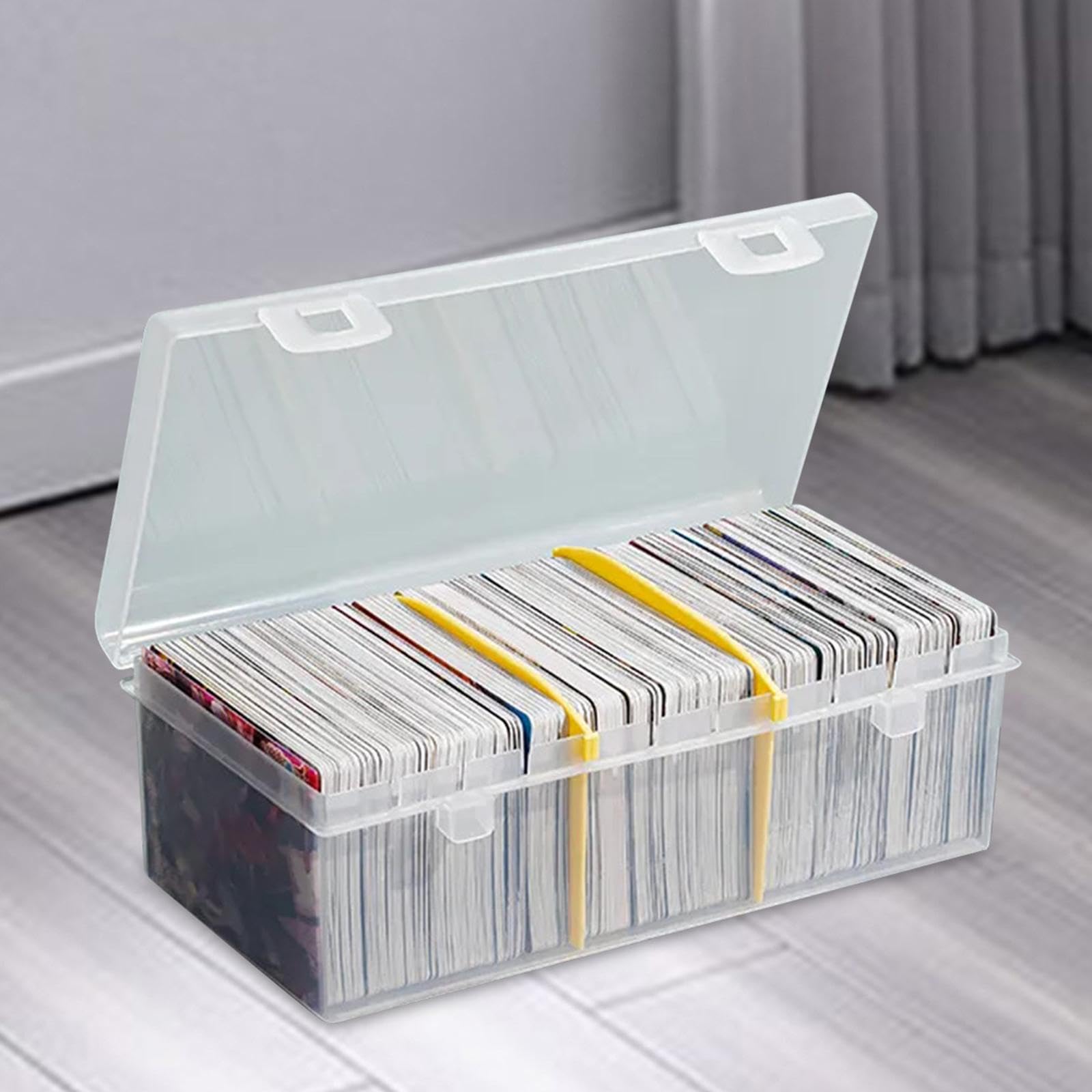 Premium MYCENSE Playing Card Case Holder - Durable Baseball & Trading Card Storage Box for Collectibles - Perfect for Card Games, Collecting & Organizing Sports Cards