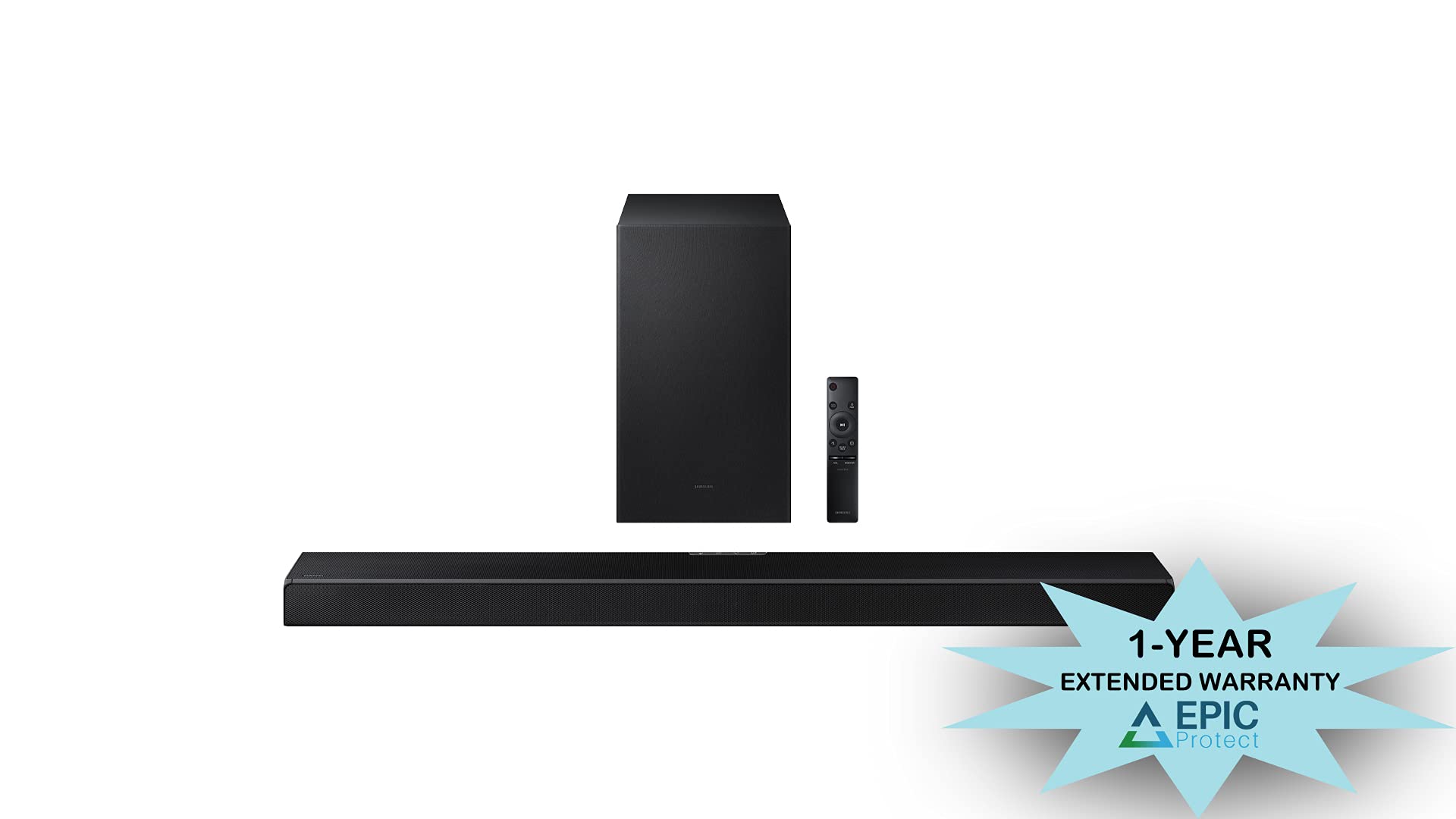 Samsung HW-Q600A 3.1.2 Channel Dolby Atmos Soundbar with Wireless Subwoofer - Premium Home Theater Audio System for Movies, Music & Gaming (Renewed, Includes 1 Year Epic Protect Warranty)