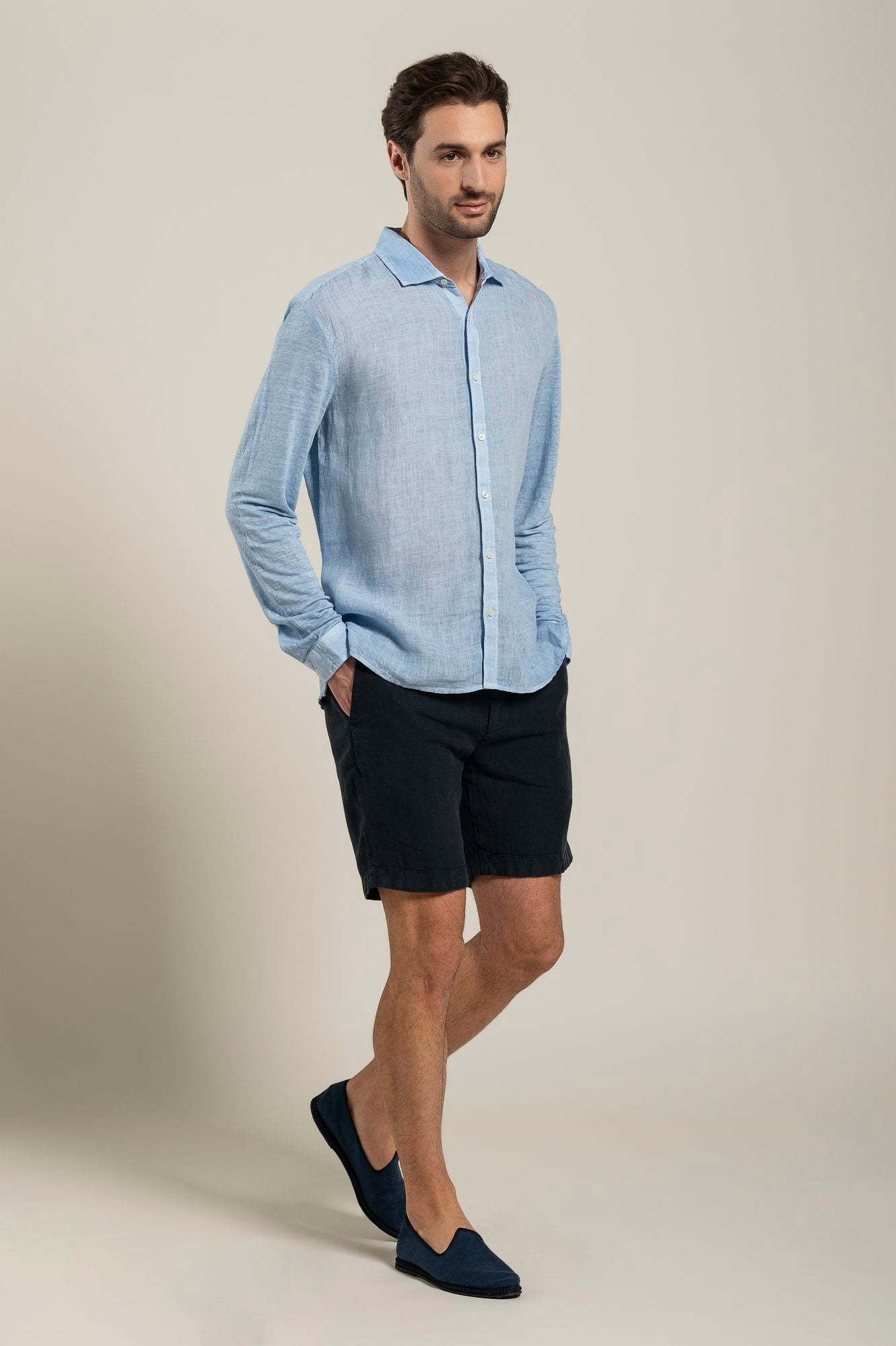 Premium Men's Long Sleeve Casual Shirt - Comfortable & Stylish Button Down for Work, Office, and Everyday Wear