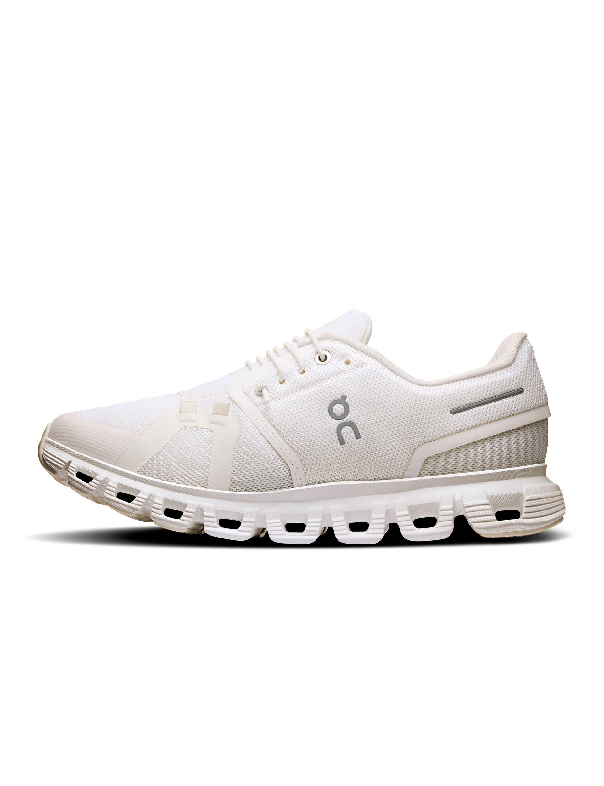 Women's On Running Cloud 6 White Sneakers - 3WF10061200 - Lightweight Running Shoes for Women | Perfect for Jogging, Gym Workouts & Everyday Comfort
