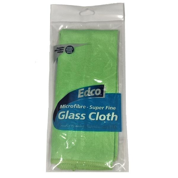 Premium Edco Lint-Free Microfiber Cleaning Cloths for Windows, Glass, Mirrors - Streak-Free, Reusable, Super Absorbent - Perfect for Home, Office, and Car Window Cleaning