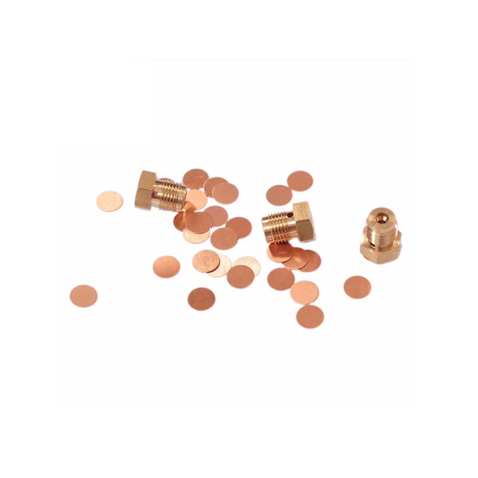 TUXING 8.5mm Explosion-Proof Slice Rupture Disc - 10 Pack Burst Disk for YONGHENG Air Compressor Pump - High Pressure Safety Valve Replacement - Perfect for Industrial, Laboratory & Scuba Tank Applications