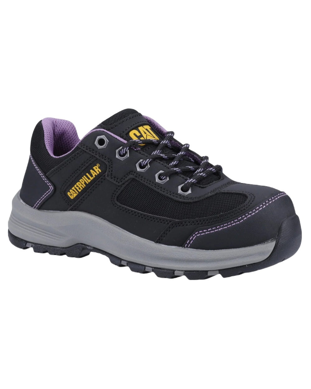 Caterpillar Women's Elmore Steel Toe Safety Work Shoes - Slip Resistant & Comfortable for Construction, Warehouse & Industrial Work