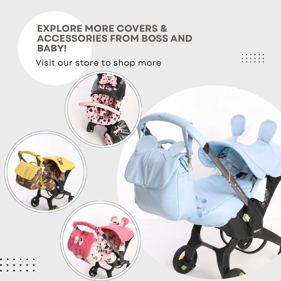 Premium Boss and Baby Car Seat Cover - Waterproof & Non-Slip Protection for Cars, SUVs - Perfect for Parents, Pets, and Travel
