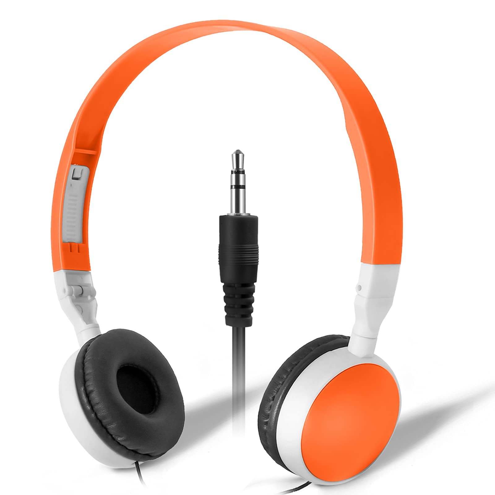 10 Pack Bulk Wired Headphones for Kids - Durable Classroom Headphones for School, Computers & Online Learning | KW-N10O Student Headphones for Children | Perfect for Classrooms, Homeschooling & Remote Learning