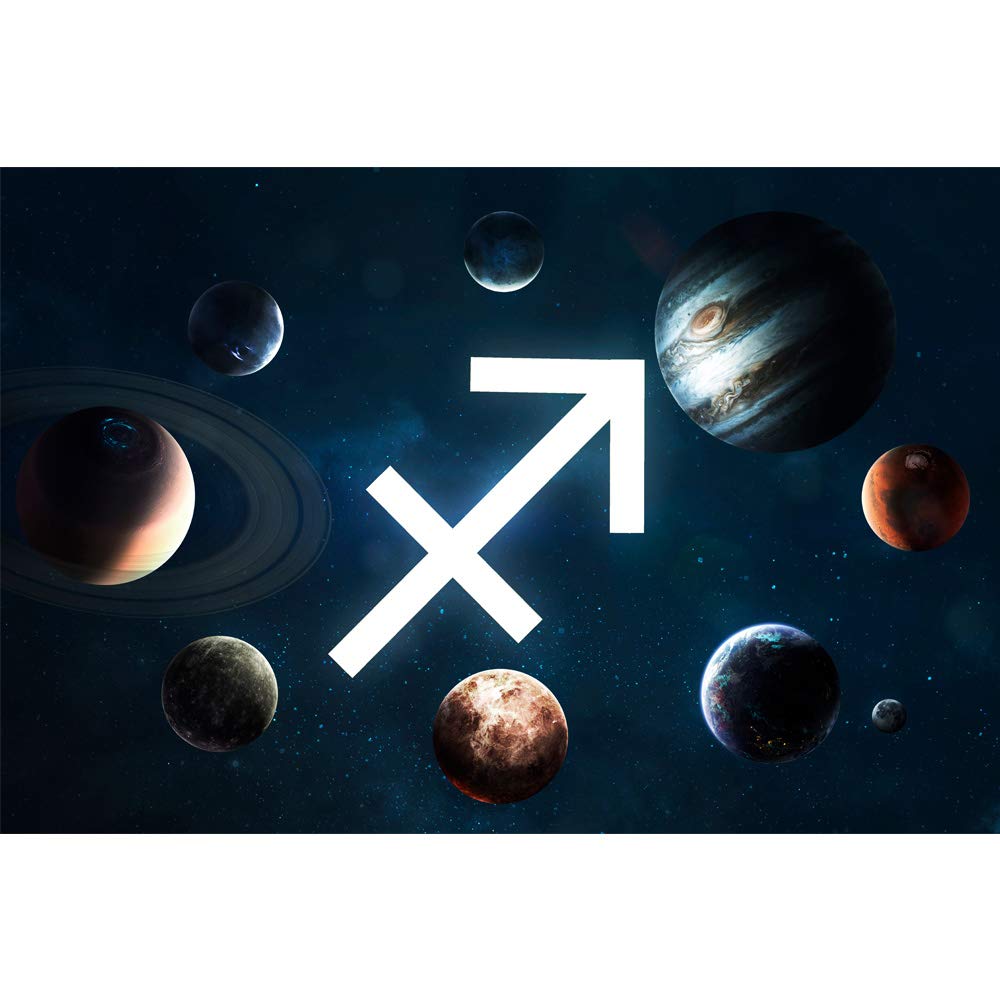 Removable Peel and Stick Wallpaper - Space Themed Wall Murals for Bedroom (100x144 inches) | Giant Planets Universe Design | Easy DIY Home Decor for Kids Room, Living Room & Nursery