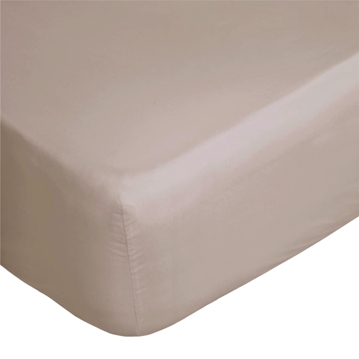 Belledorm 400 Thread Count Egyptian Cotton Fitted Sheet - Full Size, Duck Egg Blue - Luxury Soft Bedding for Comfortable Sleep & Hotel Style Bedroom Decor