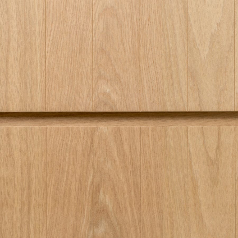 Premium Yarra Valley Vanity 750 - American Oak Light Veneer Bathroom Vanity with Soft-Close Doors | Perfect for Modern Bathroom Renovations & Home Decor